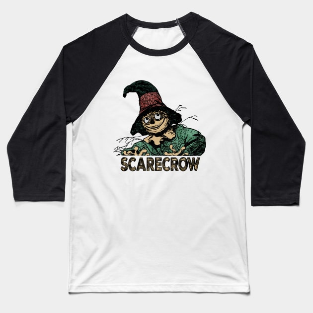 The Scarecrow Baseball T-Shirt by MandyE